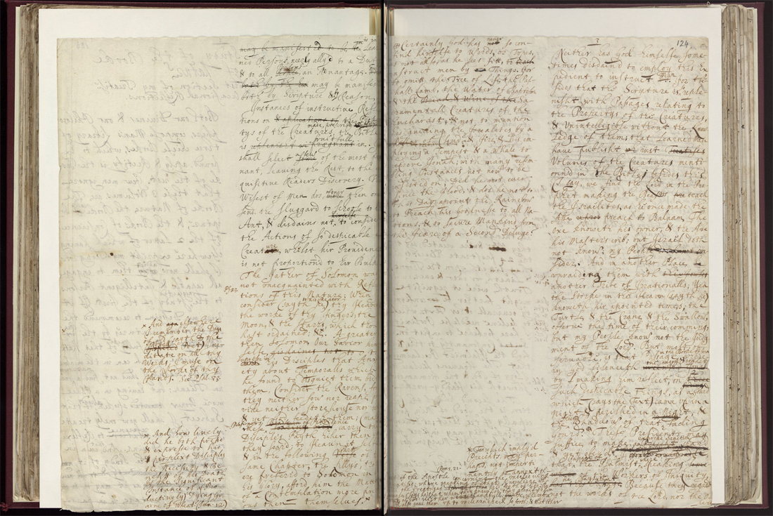 Boyle Papers Volume 8 Fol. 123v-124r