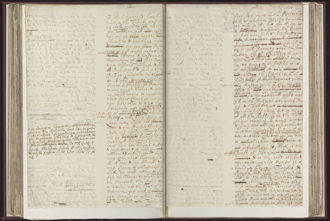 Boyle Papers Volume 8 Fol. 125v-126r