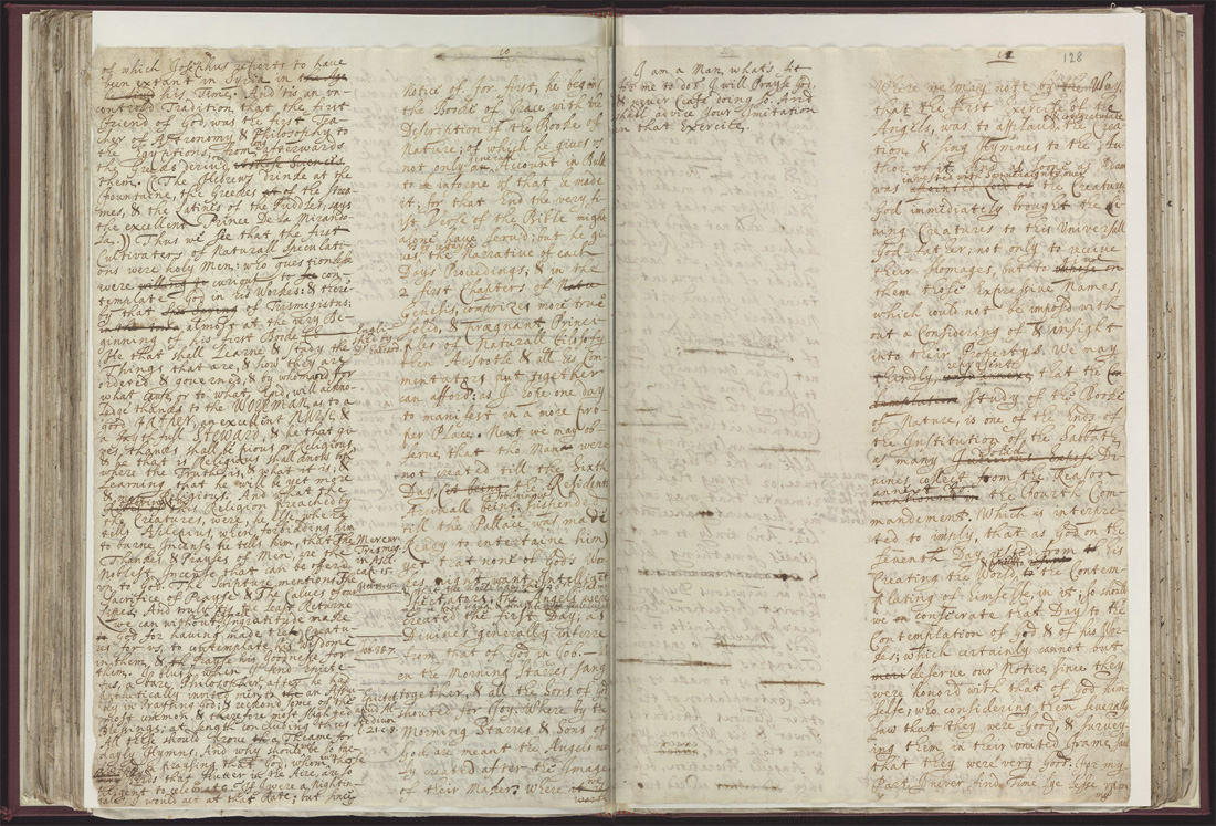 Boyle Papers Volume 8 Fol. 127v-128r