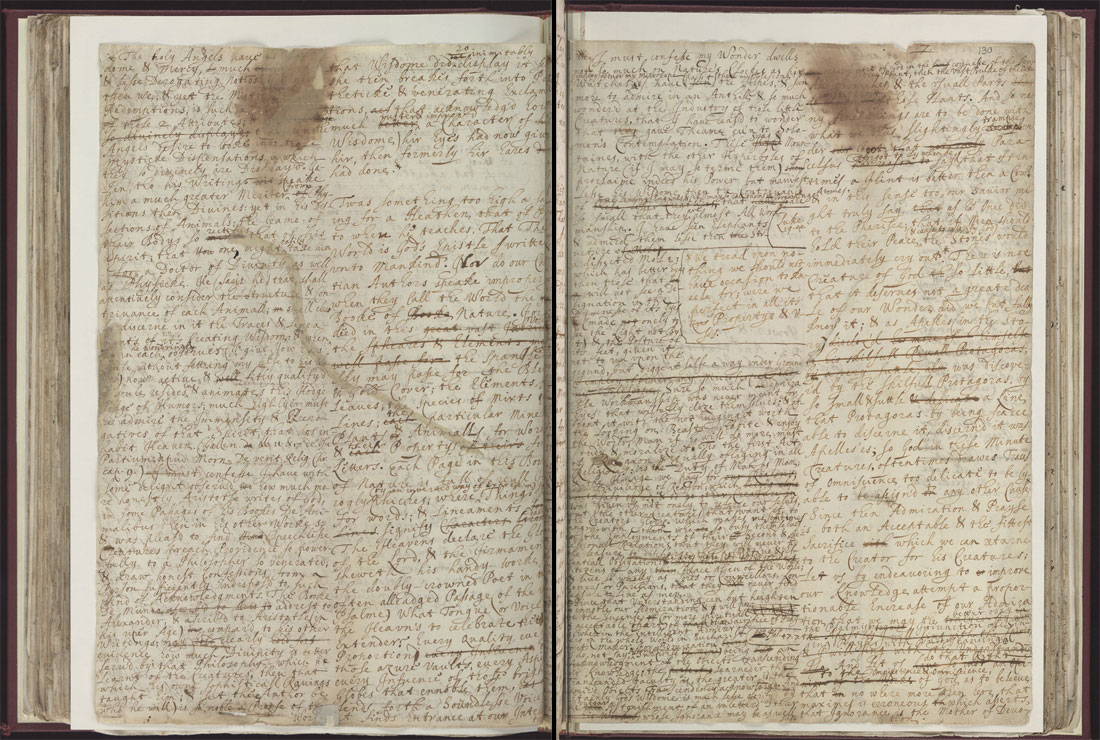 Boyle Papers Volume 8 Fol. 129v-130r