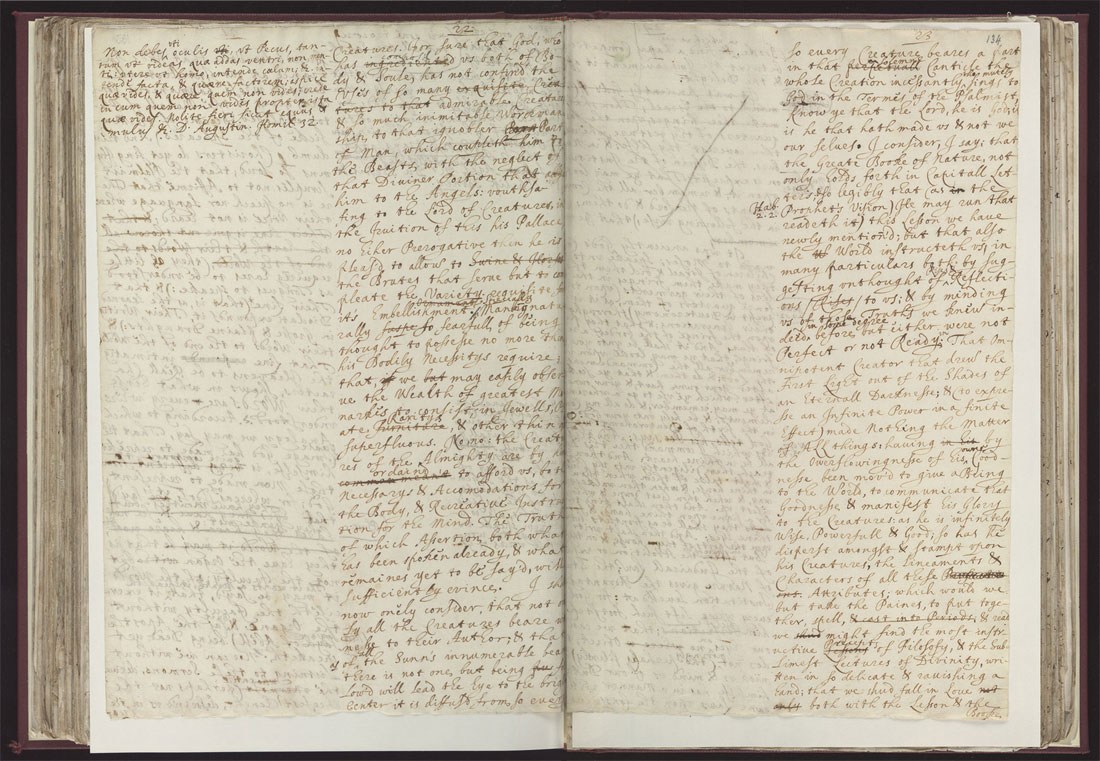 Boyle Papers Volume 8 Fol. 133v-134r
