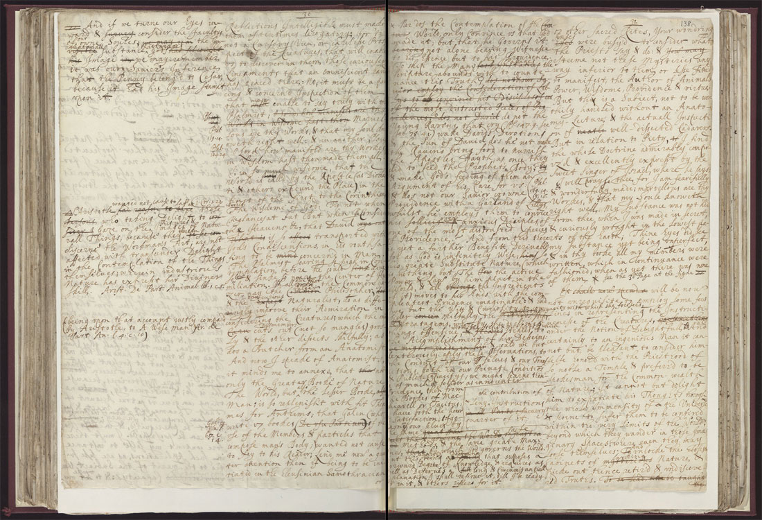 Boyle Papers Volume 8 Fol. 137v-138r