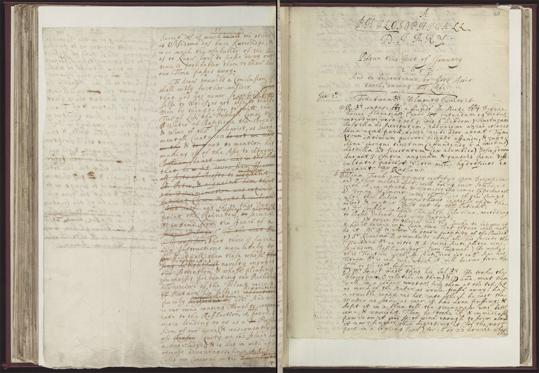 Boyle Papers Volume 8 Fol. 139v-140r