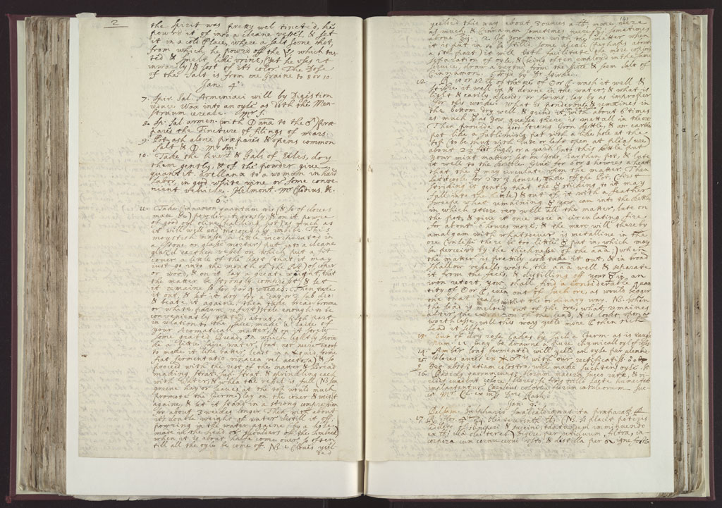 Boyle Papers Volume 8 Fol. 140v-141r