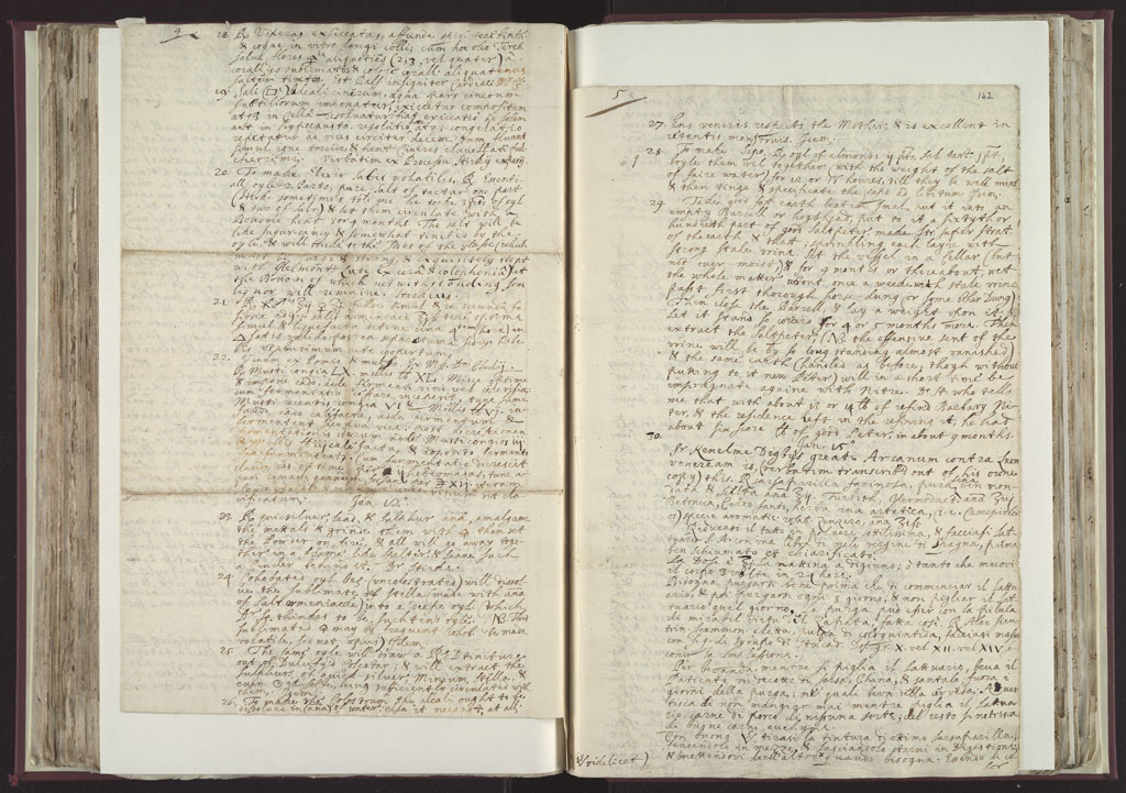 Boyle Papers Volume 8 Fol. 141v-142r