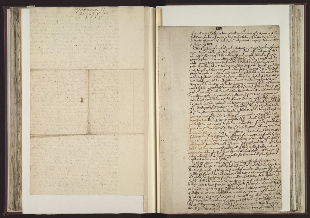 Boyle Papers Volume 8 Fol. 148v-149r