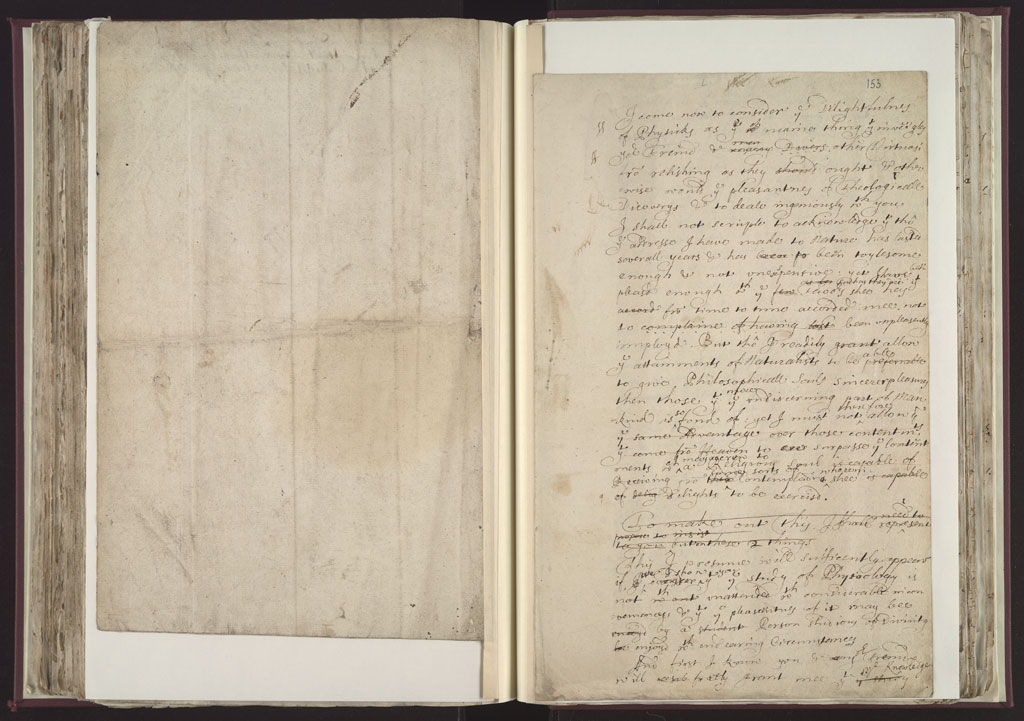 Boyle Papers Volume 8 Fol. 152v-153r