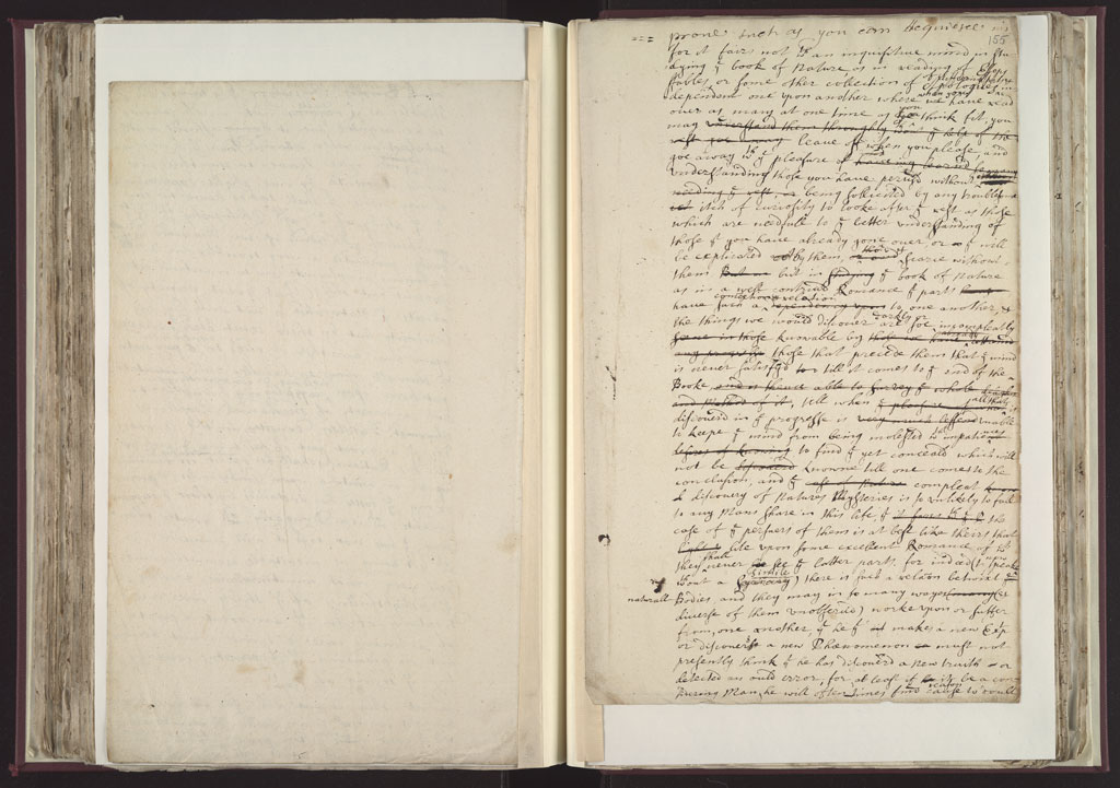 Boyle Papers Volume 8 Fol. 154v-155r