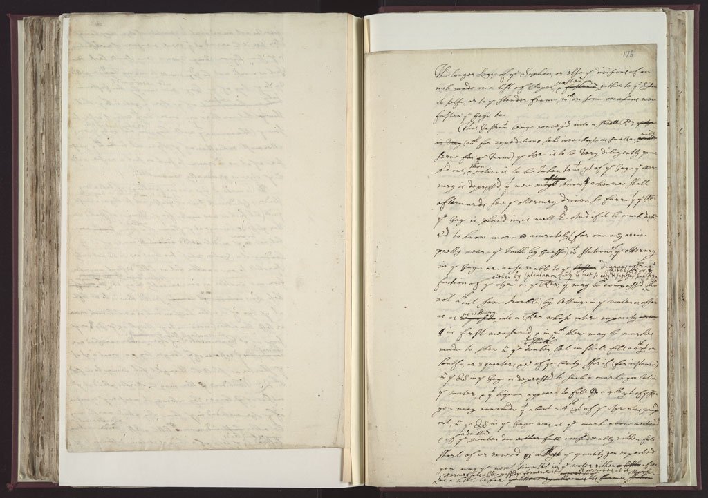 Boyle Papers Volume 8 Fol. 175v-176r