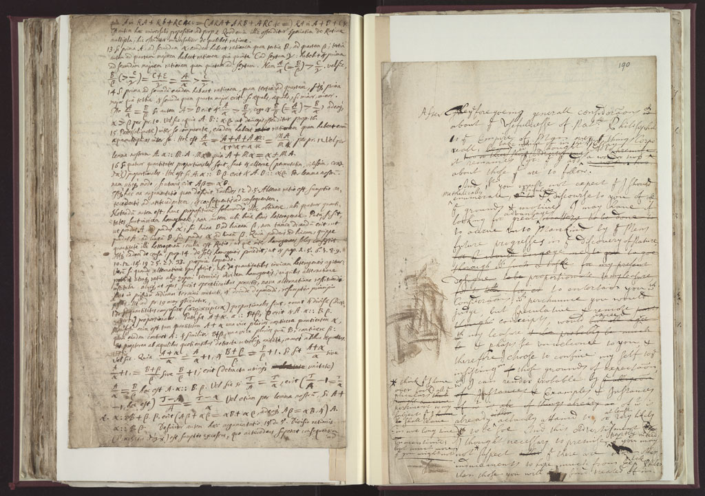 Boyle Papers Volume 8 Fol. 189v-190r