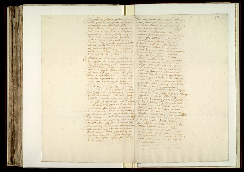 Boyle Papers Volume 8 Fol. 200v-201r