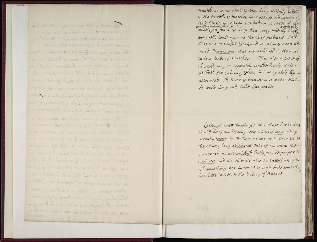 Boyle Papers Volume 9 Fol. 9v-10r
