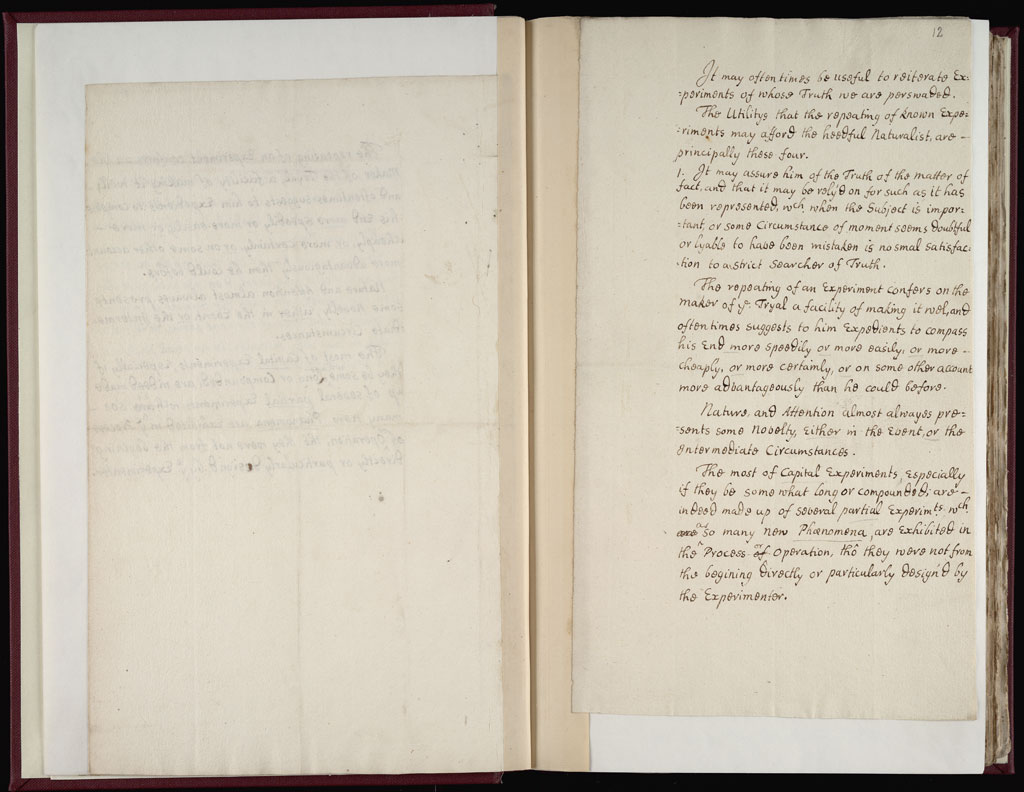 Boyle Papers Volume 9 Fol. 11v-12r