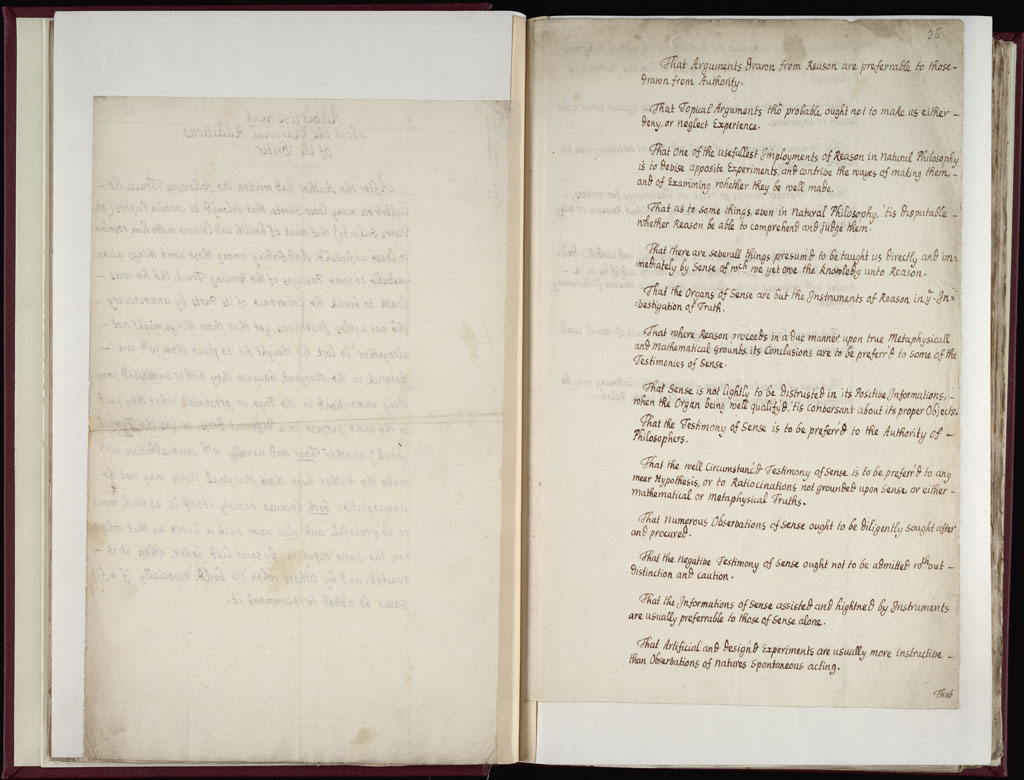 Boyle Papers Volume 9 Fol. 24v-25r