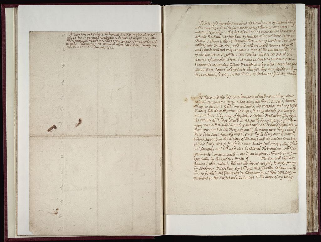 Boyle Papers Volume 9 Fol. 34v-35r