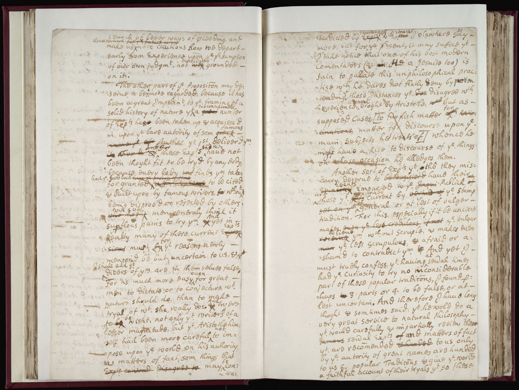 Boyle Papers Volume 9 Fol. 38v-39r