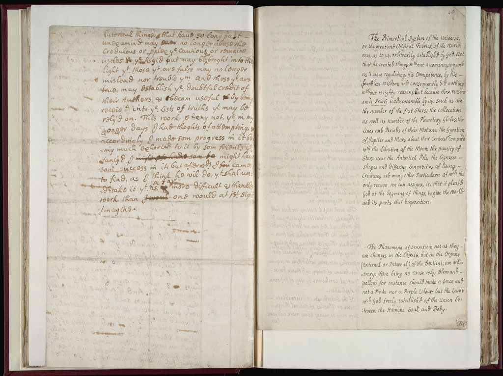 Boyle Papers Volume 9 Fol. 39v-40r