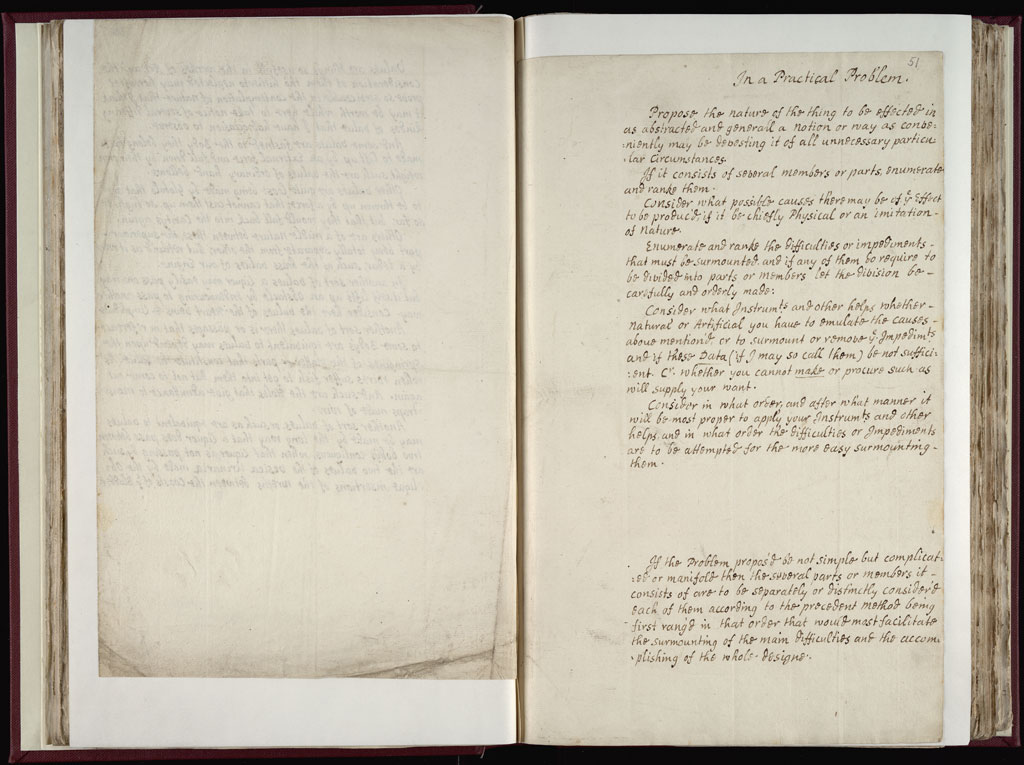 Boyle Papers Volume 9 Fol. 50v-51r