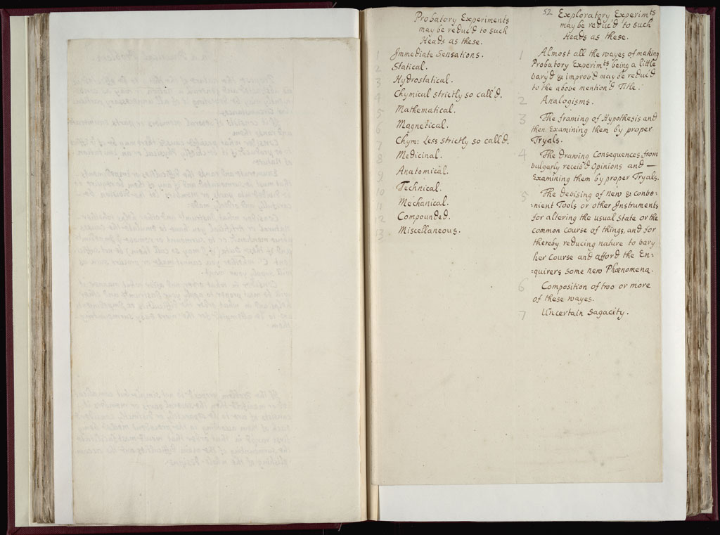 Boyle Papers Volume 9 Fol. 51v-52r