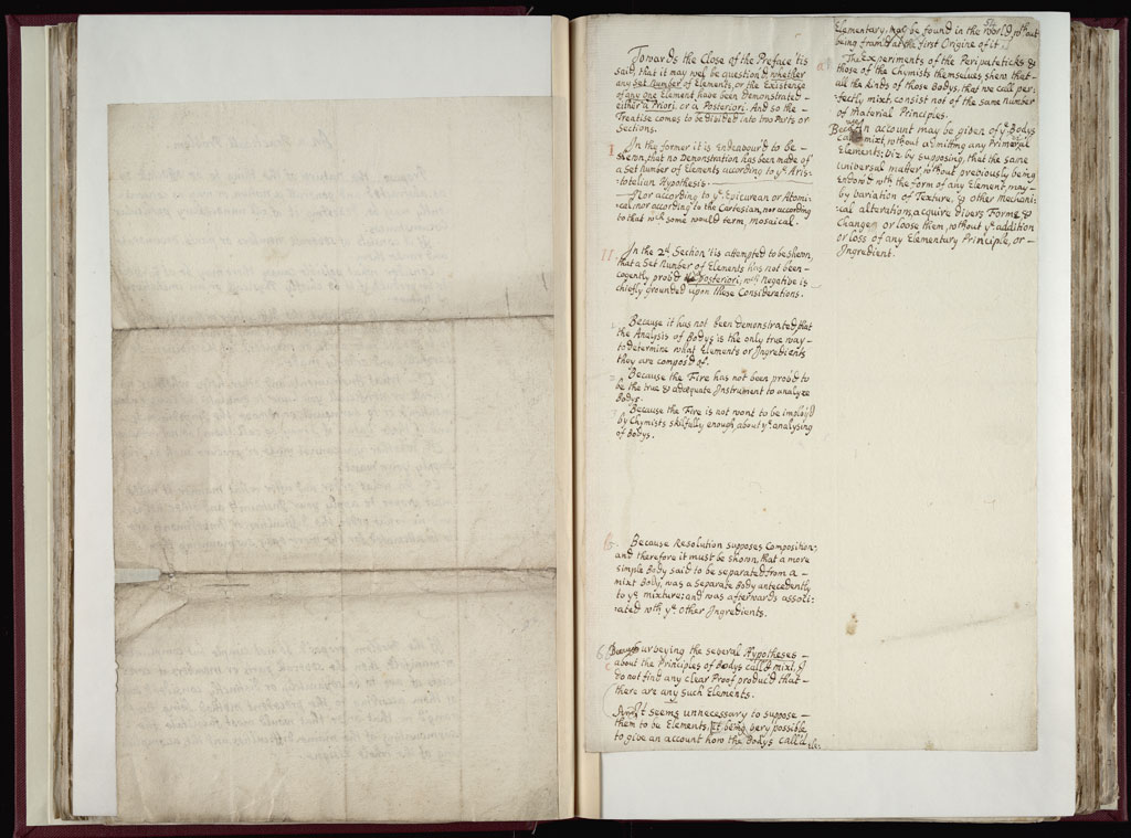 Boyle Papers Volume 9 Fol. 53v-54r