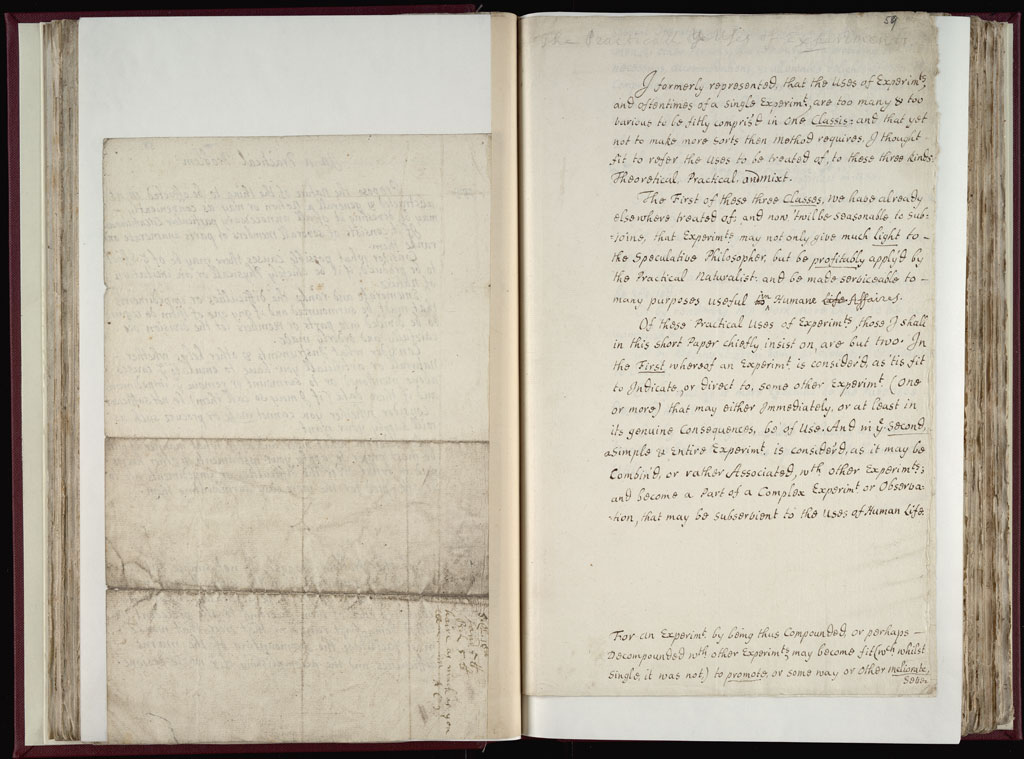 Boyle Papers Volume 9 Fol. 58v-59r