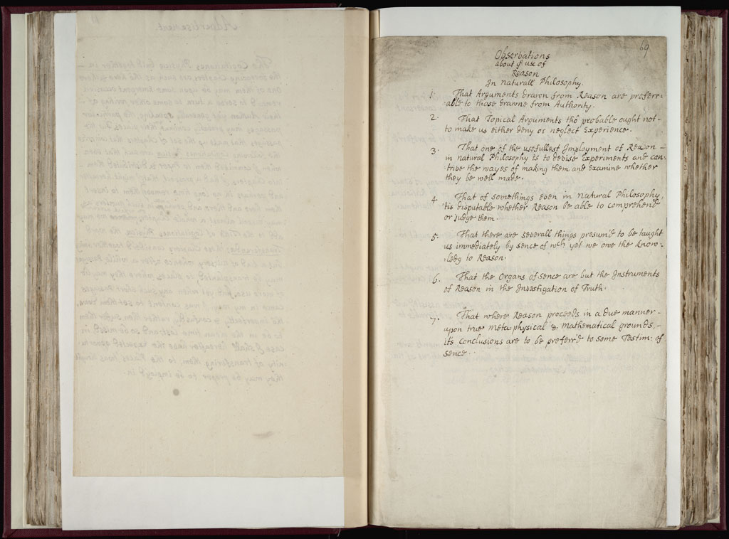 Boyle Papers Volume 9 Fol. 68v-69r