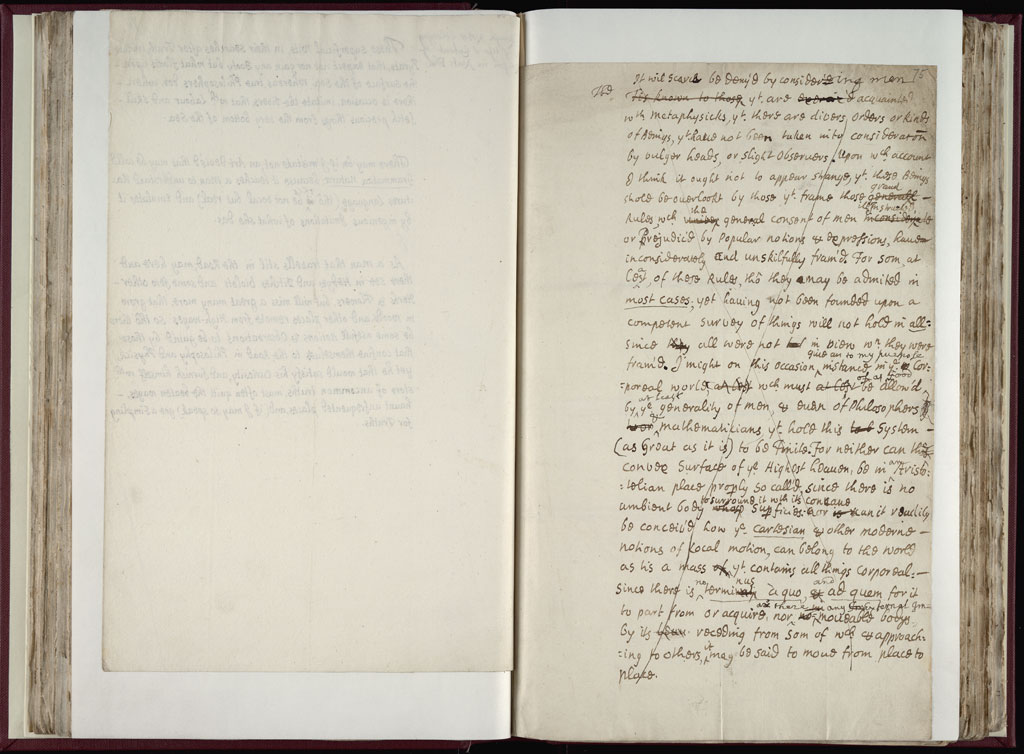 Boyle Papers Volume 9 Fol. 74v-75r