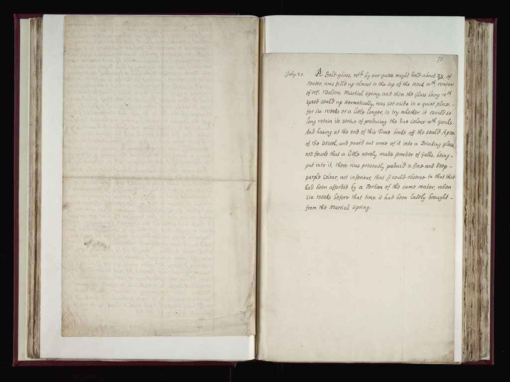 Boyle Papers Volume 9 Fol. 77v-78r