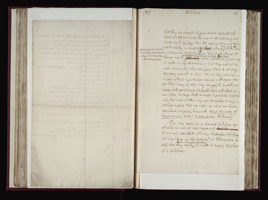 Boyle Papers Volume 9 Fol. 85v-86r