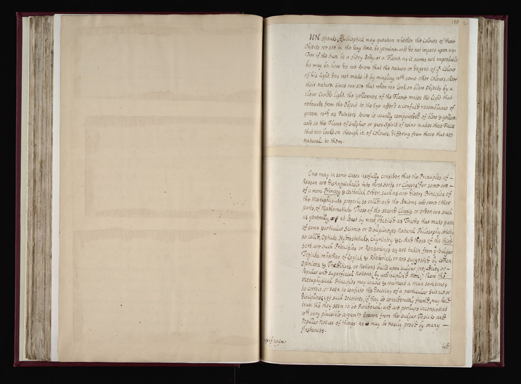 Boyle Papers Volume 9 Fol. 99v-100r