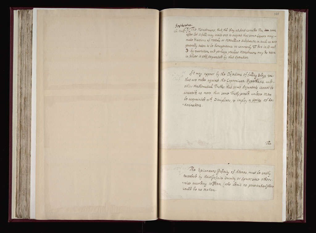 Boyle Papers Volume 9 Fol. 100v-101r