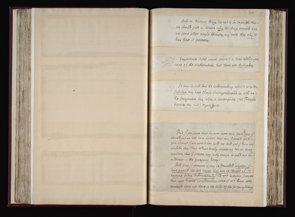 Boyle Papers Volume 9 Fol. 101v-102r