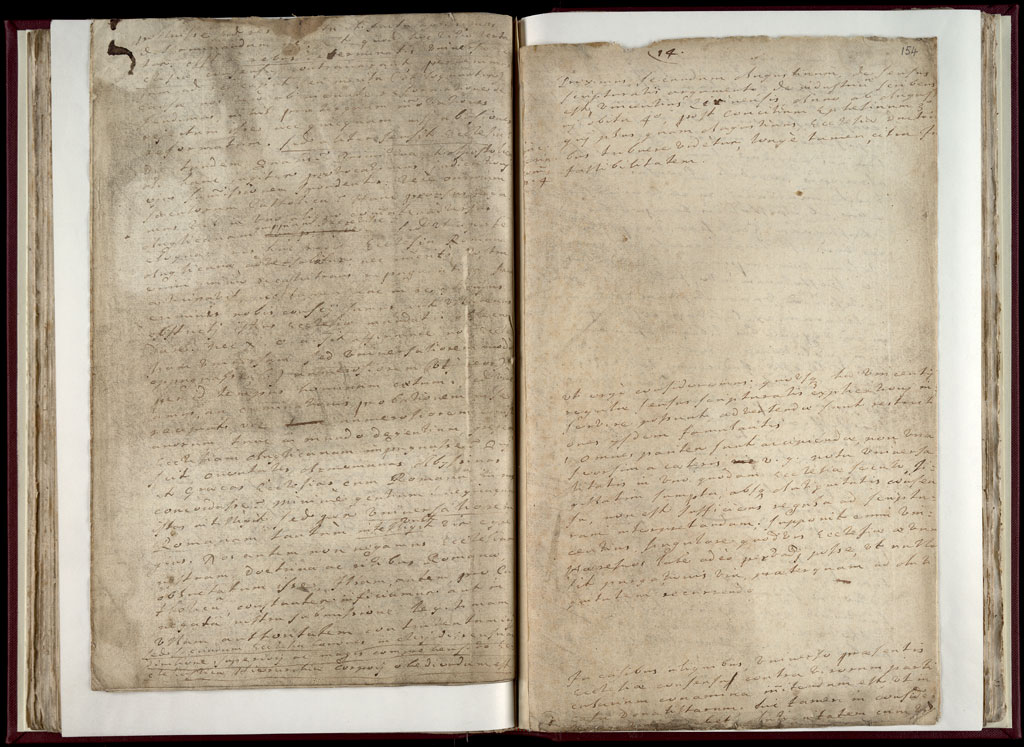 Boyle Papers Volume 9 Fol. 153v-154r