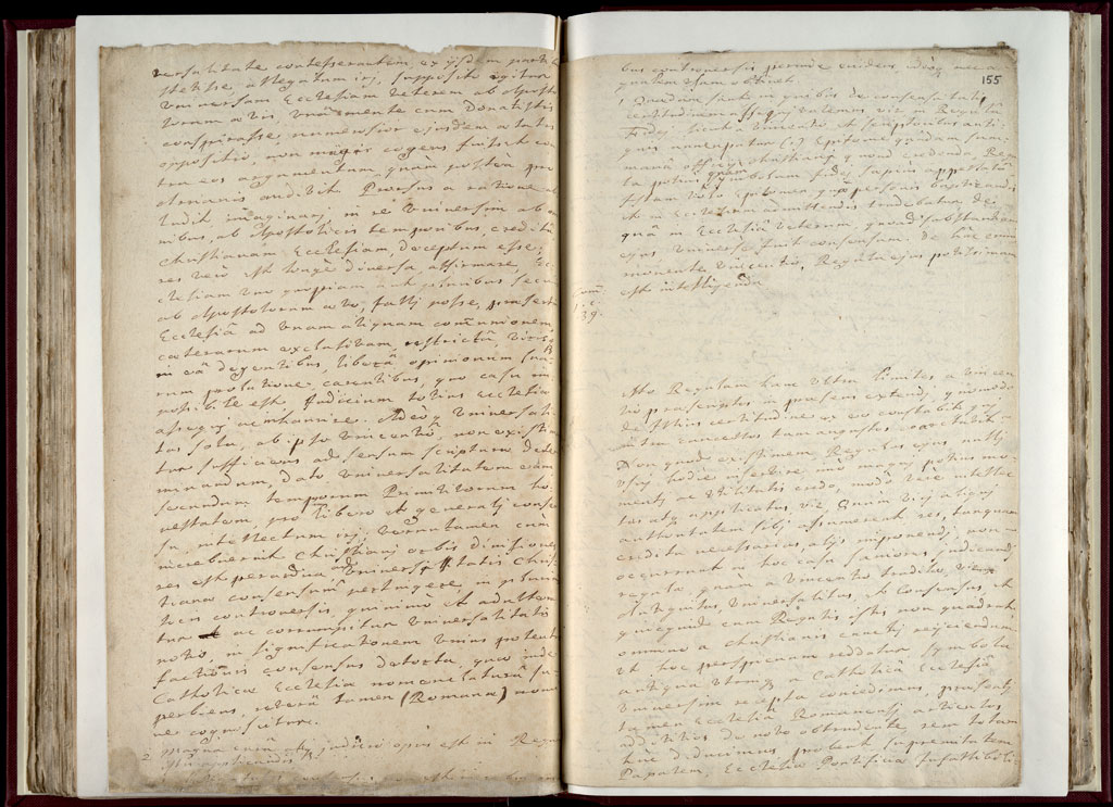 Boyle Papers Volume 9 Fol. 154v-155r