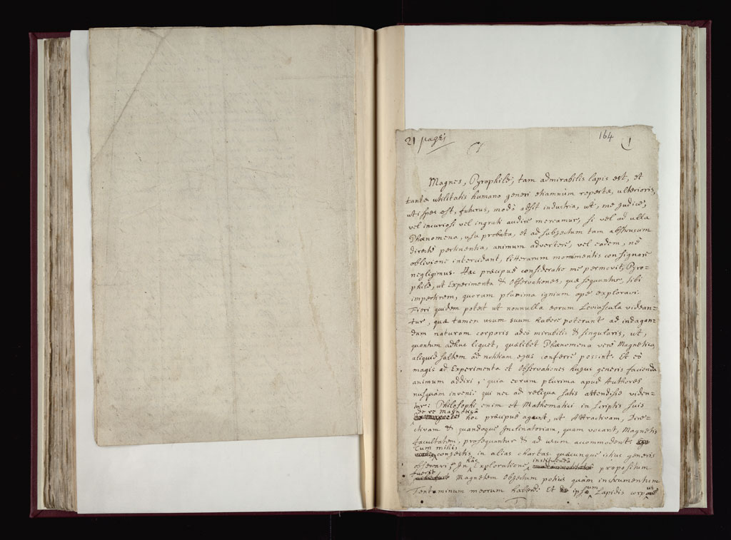 Boyle Papers Volume 9 Fol. 163v-164r