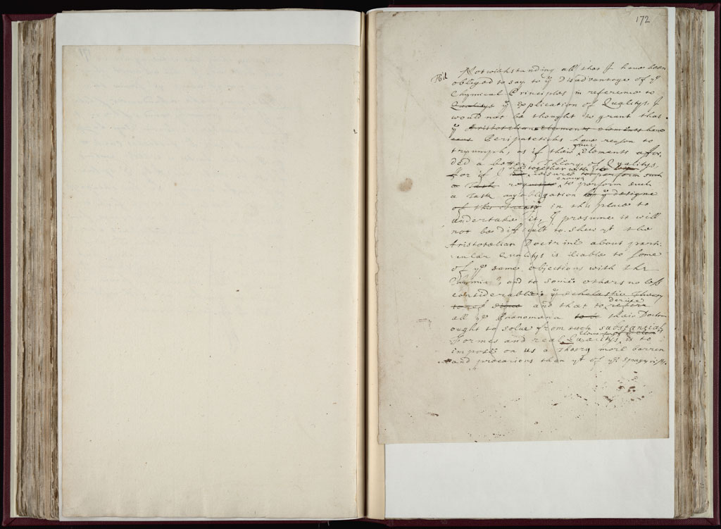 Boyle Papers Volume 9 Fol. 171v-172r