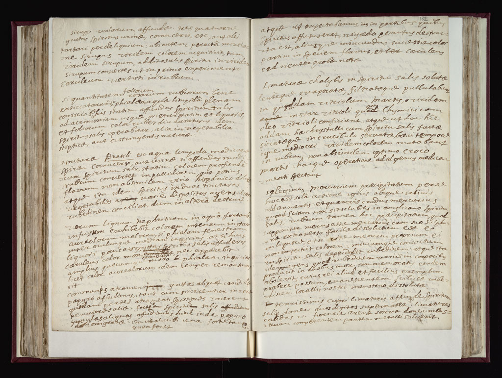 Boyle Papers Volume 9 Fol. 181v-182r