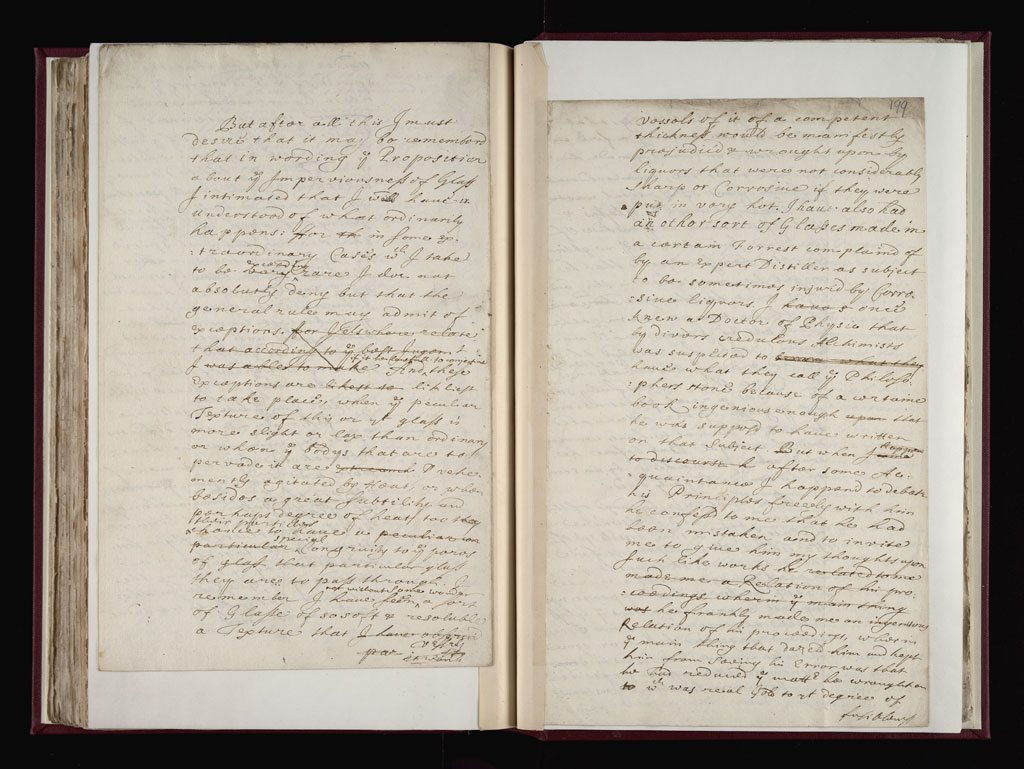 Boyle Papers Volume 9 Fol. 198v-199r