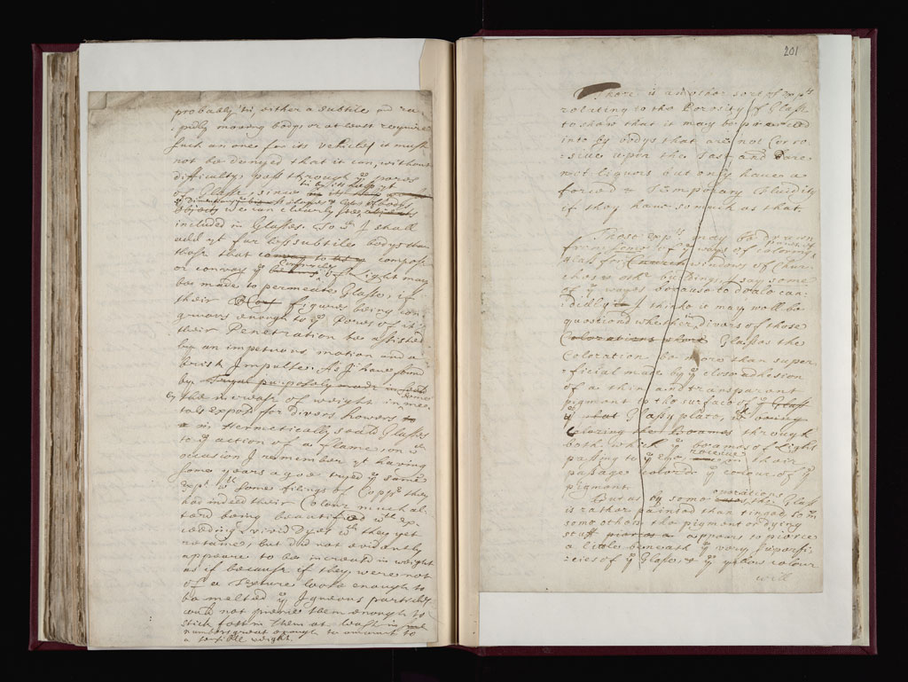 Boyle Papers Volume 9 Fol. 200v-201r