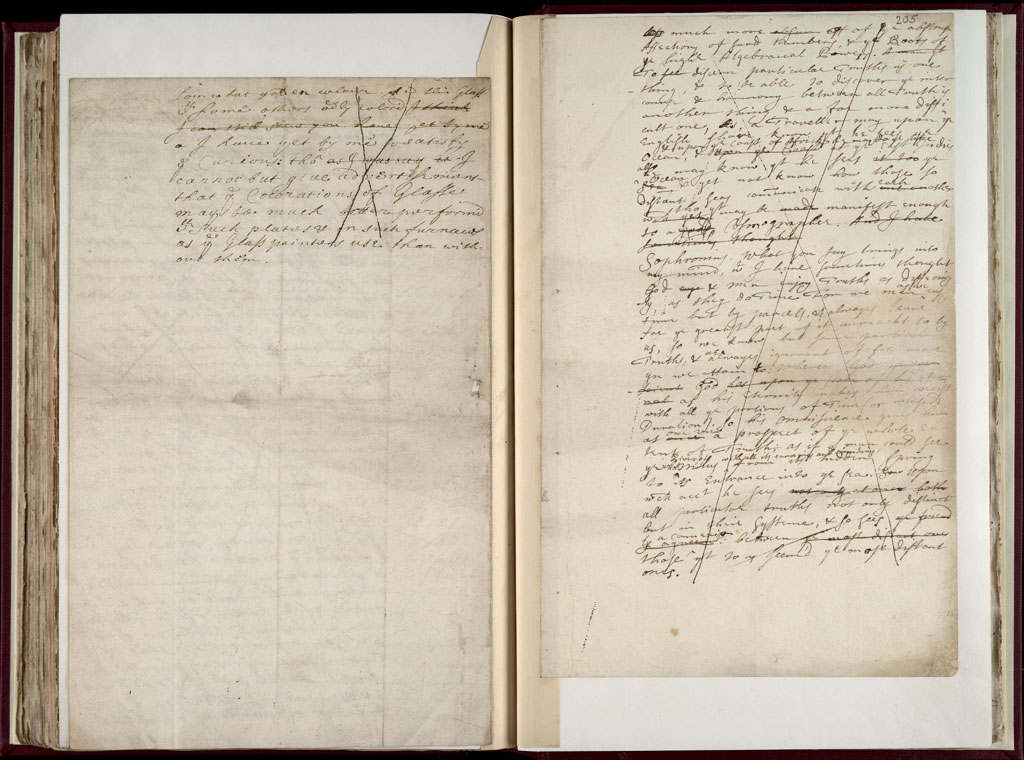 Boyle Papers Volume 9 Fol. 204v-205r