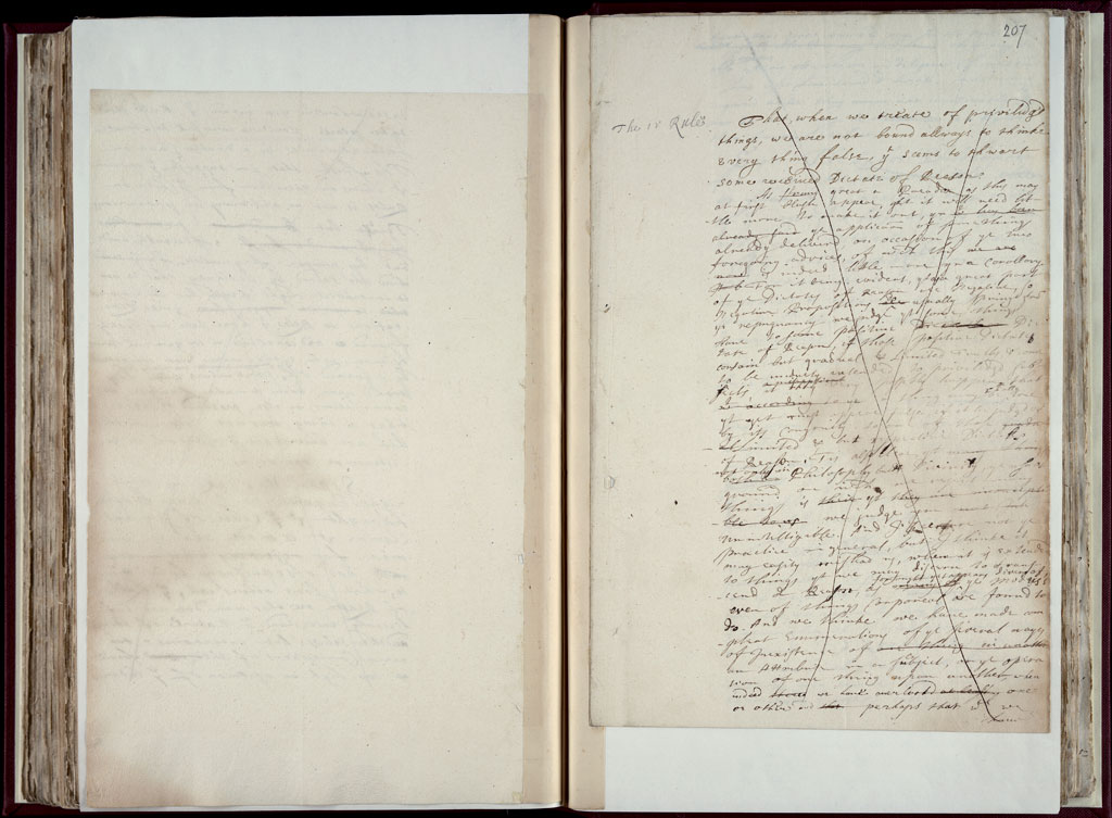 Boyle Papers Volume 9 Fol. 206v-207r