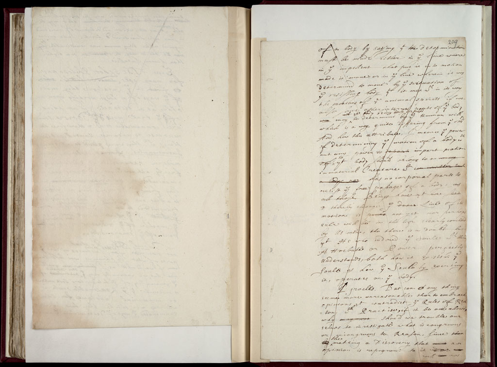 Boyle Papers Volume 9 Fol. 208v-209r