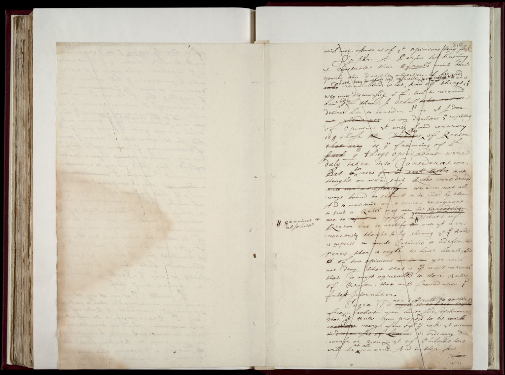 Boyle Papers Volume 9 Fol. 209v-210r