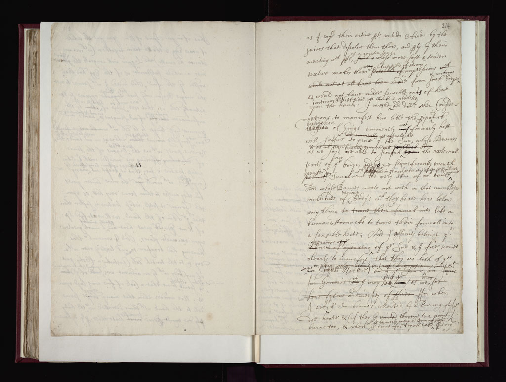 Boyle Papers Volume 9 Fol. 213v-214r