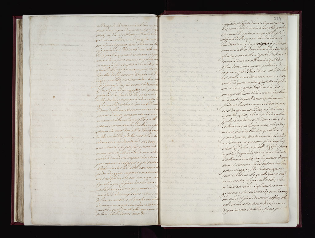 Boyle Papers Volume 9 Fol. 223v-224r