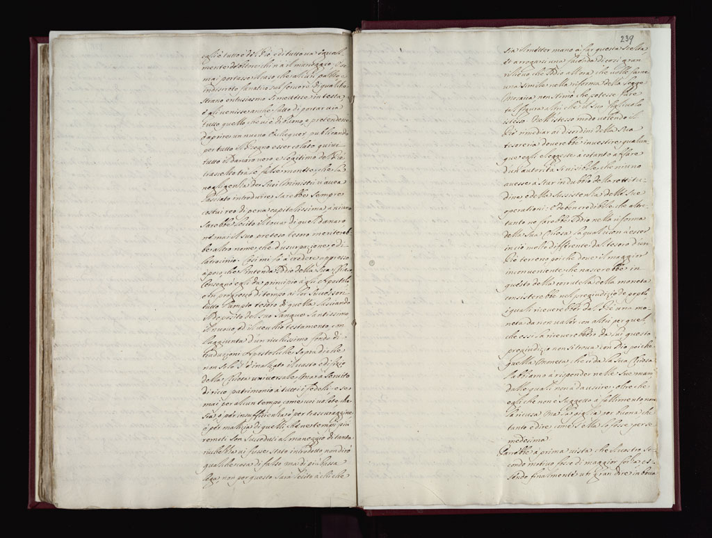 Boyle Papers Volume 9 Fol. 238v-239r