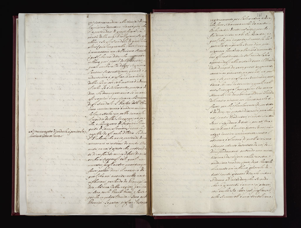 Boyle Papers Volume 9 Fol. 240v-241r