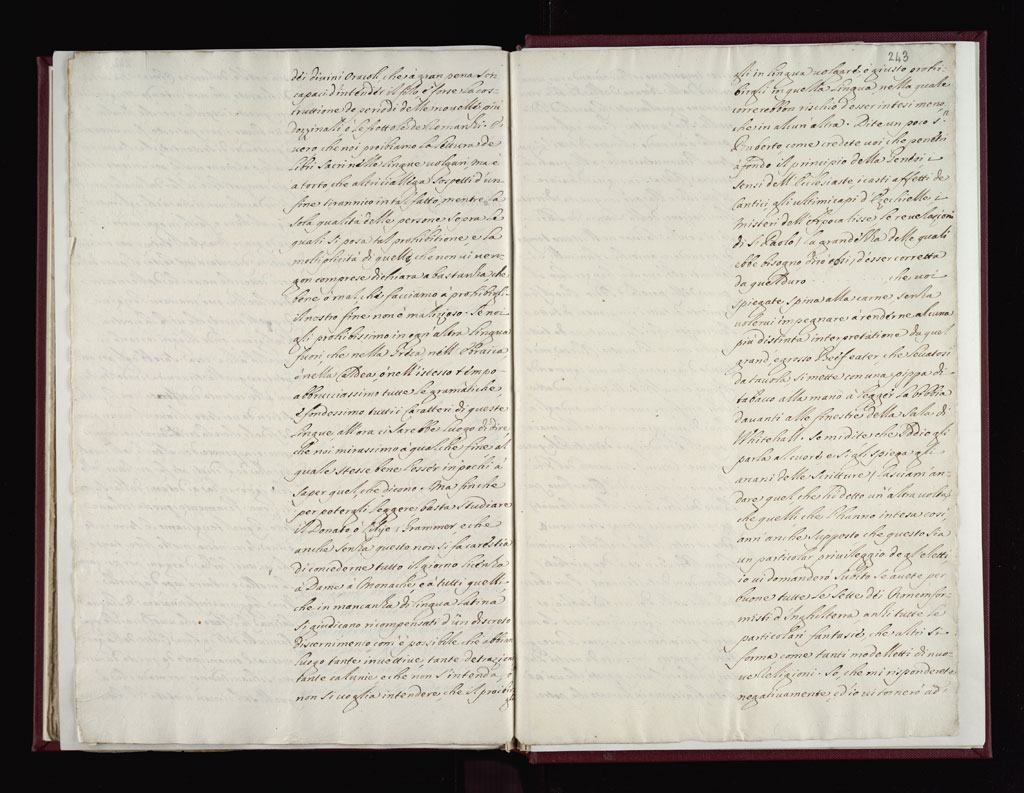 Boyle Papers Volume 9 Fol. 242v-243r