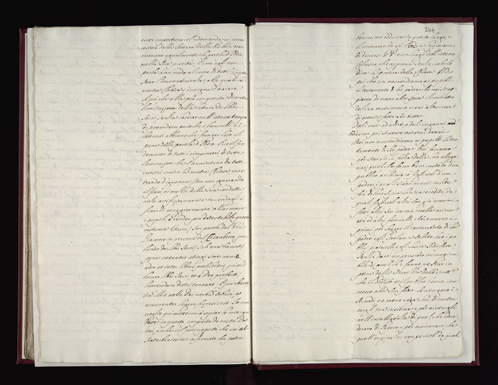 Boyle Papers Volume 9 Fol. 243v-244r