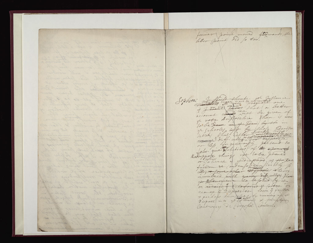 Boyle Papers Volume 10 Fol. 8v-9r